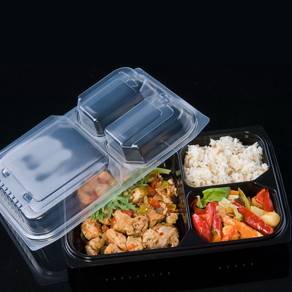 KEBAP 3C - Lunch box trois compartiments 1400 cc micro-ondable et