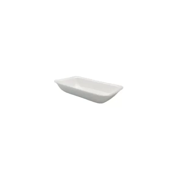 DP06 BARQUETTE 500GR – Barquette rectangulaire 500gr en polystyrène 220 x 135 x 25 mm
