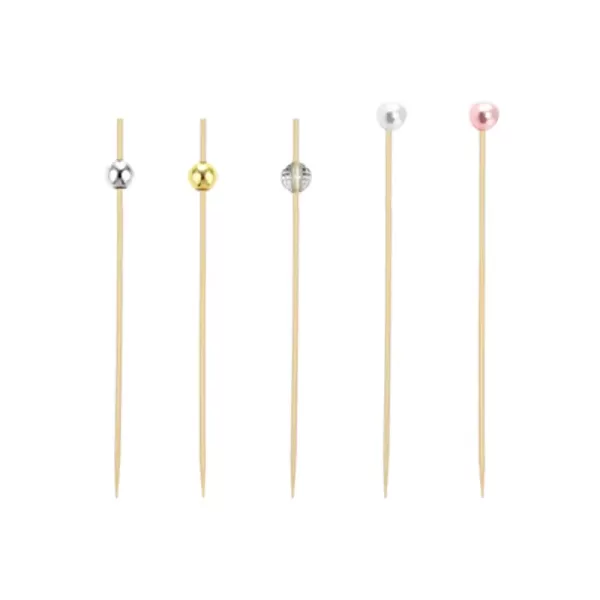 PIQUE PERLE BOIS 12CM – Pique perle décoratives en bois