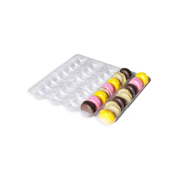 BP 35 – Calage transparent pour 35 pièces de macarons