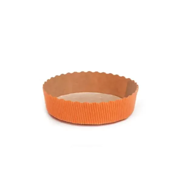 PB15535PA – Moule à tarte ronde orange Ø155 x 35 convient à tous les fours jusqu’à 220 ° c