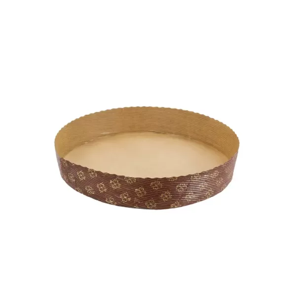 PB21030 – Moule à tarte ronde marron et doré convient à tous les fours jusqu’à 220 ° c PIE