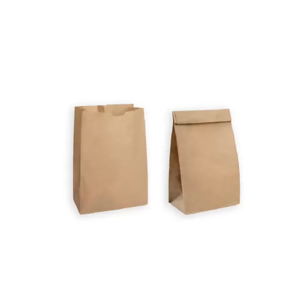 Sac Kraft 18×12 x27.5 – Sac de groupage en Kraft brun sans poignée