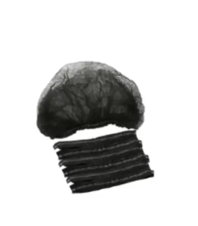 COIFFE JETABLE Noire – Coiffe jetable Usage unique