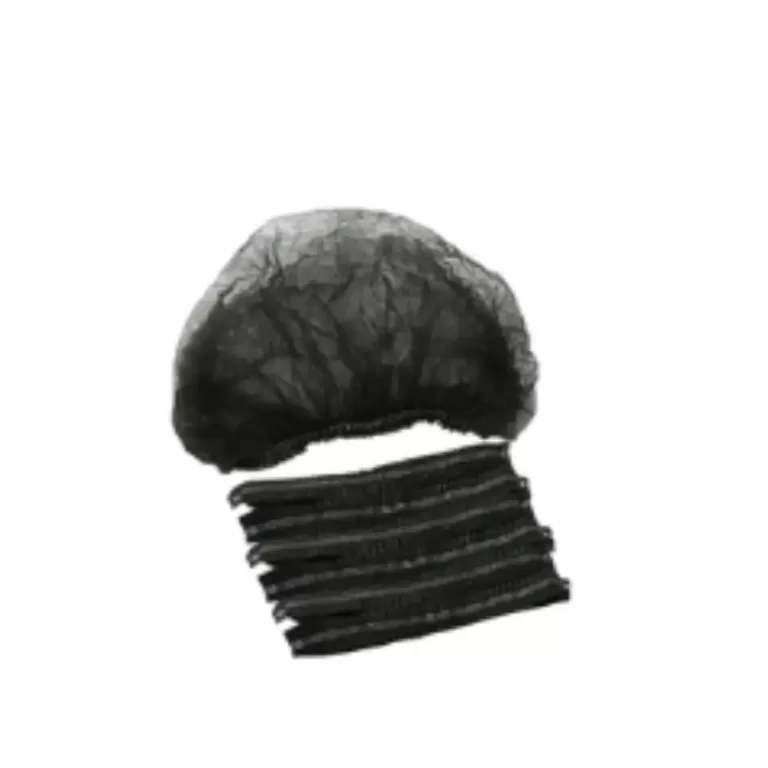 COIFFE JETABLE Noire – Coiffe jetable Usage unique