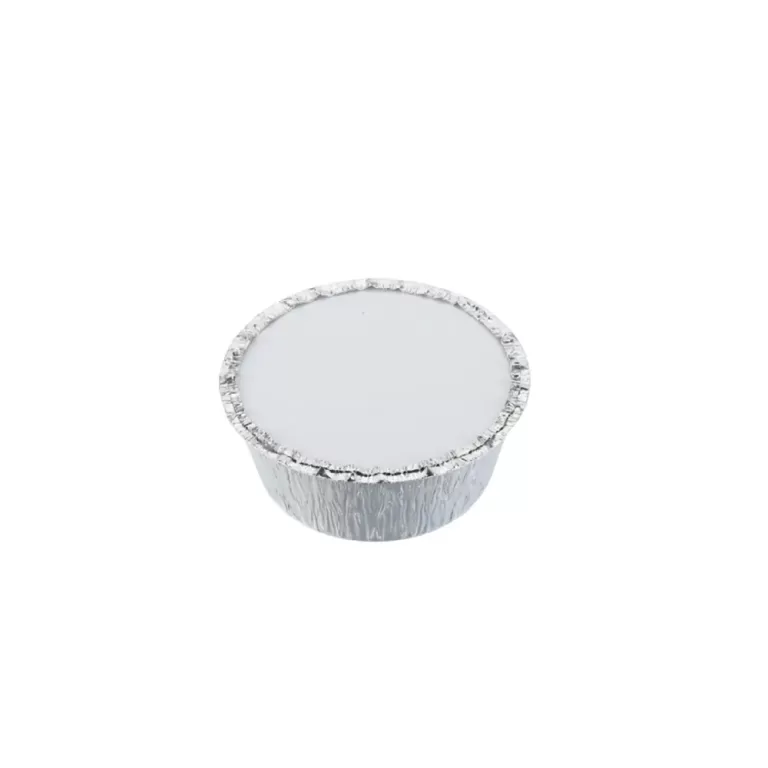 Barquette Aluminium Ronde 16,2 × 16,2 cm – avec couvercle aluminium rond